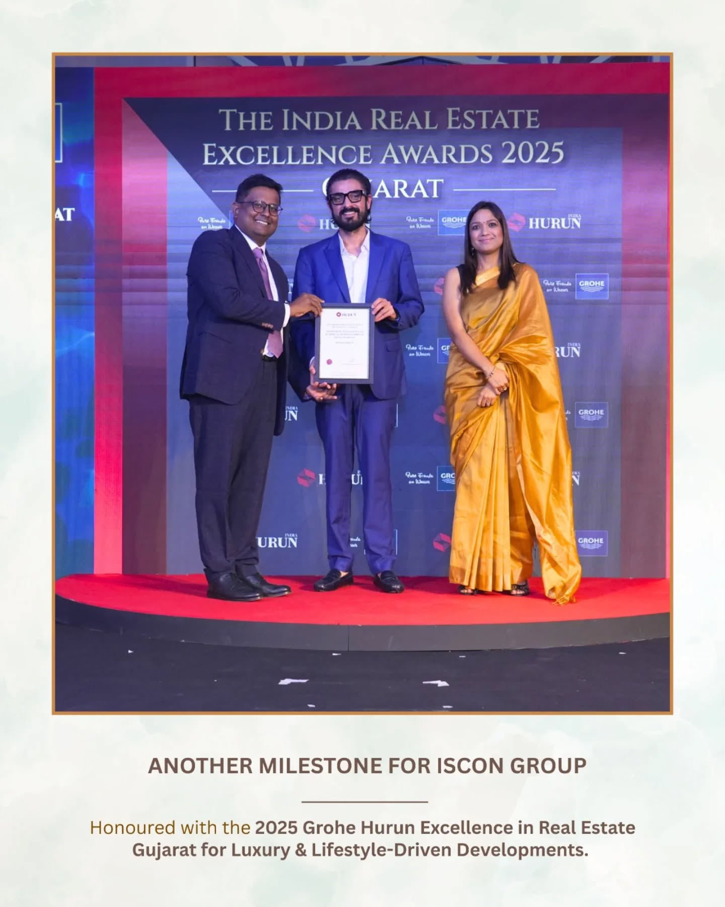 ISCON Group,  IsconGroup, HurunAwards, LuxuryLiving, ProudMoment, PioneeringExcellence, LuxuryAndLifestyle