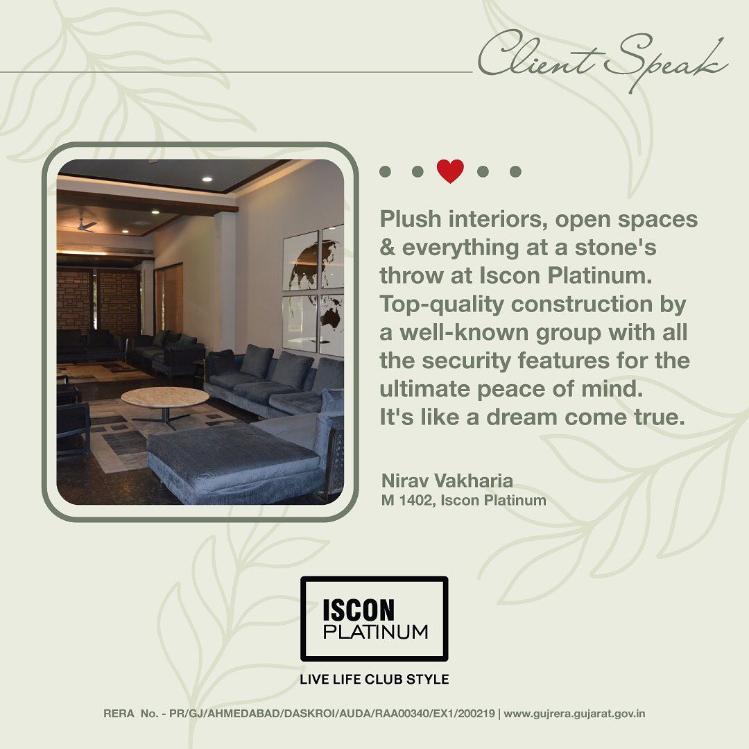 ISCON Group,  residentialproperty, homesinahmedabad, homesweethome, homequotes, residences, commercialspaces, businessproperty, commercialproperty, businesshub, AhmedabadRealEstate, ahmedabaddiaries, realestate, ahmedabad, gujarat