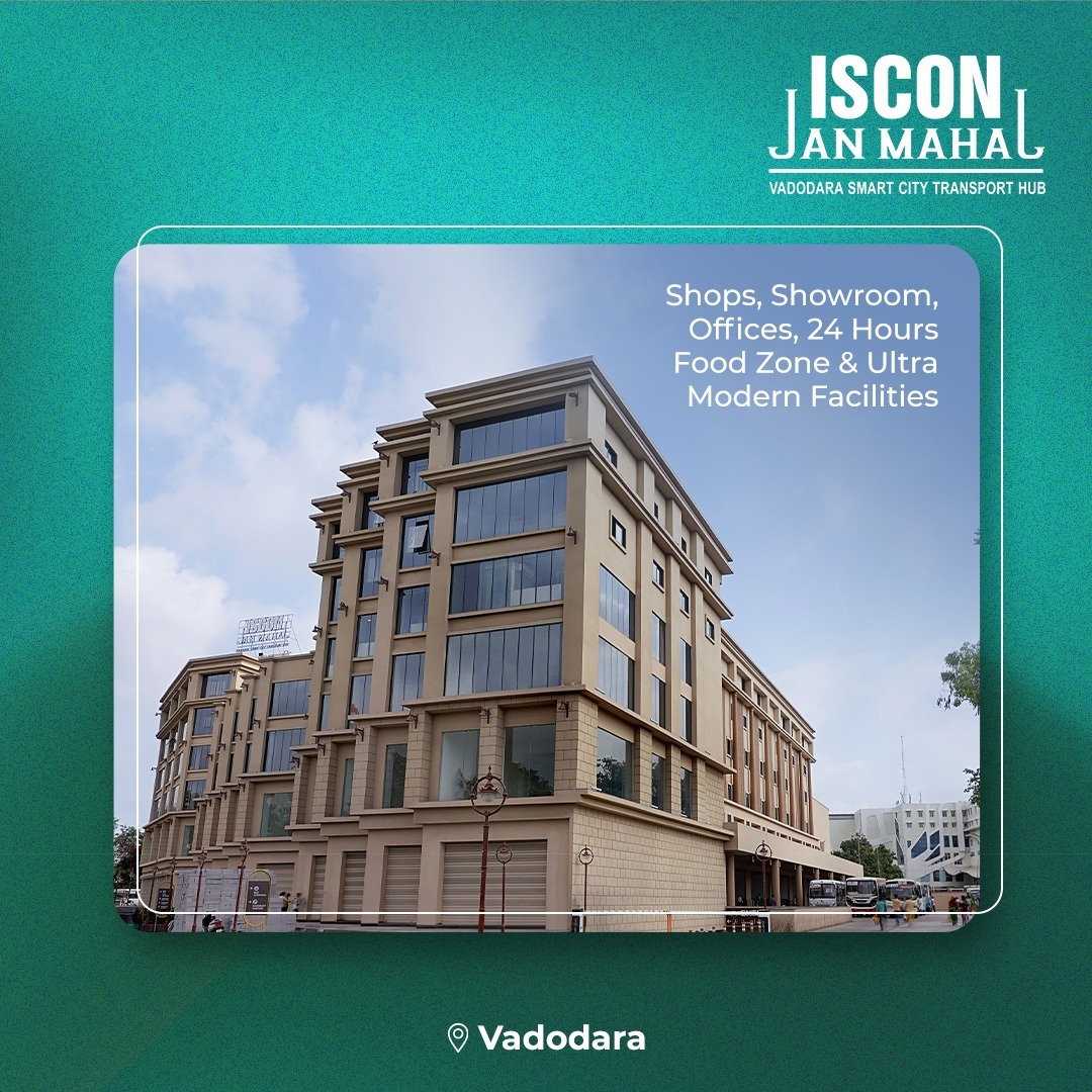 ISCON Group,  IsconJalMahal., CompletedProject, IsconMilestones, IsconBenchmarks, JalMahal, IsconJanMahal, CityTransportHub, Commercial, Retail, Vadodara, SmartCity, JPIscon, JPIsconGroup, Iscon, IsconGroup
