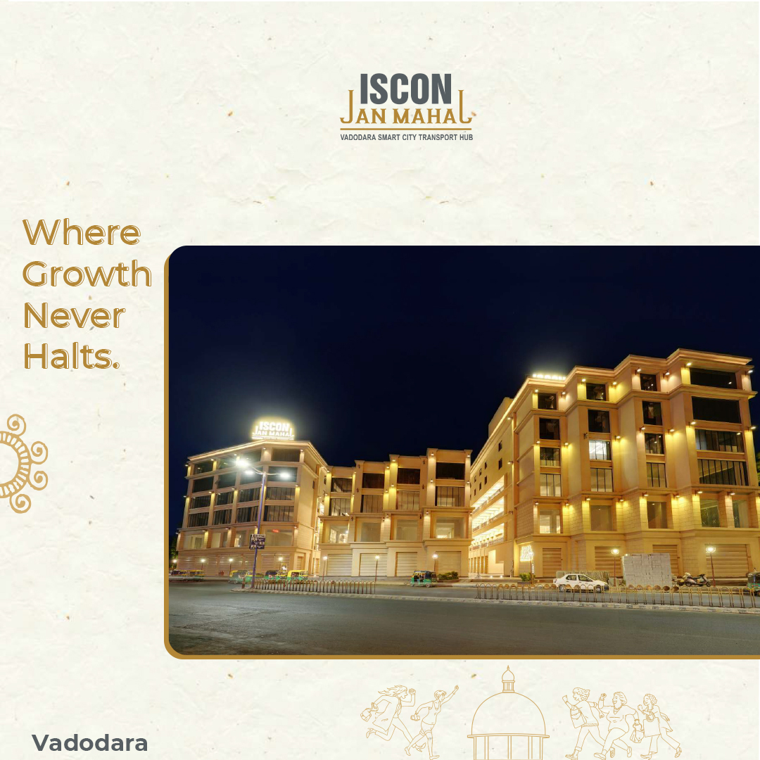 ISCON Group,  CompletedProject, IsconMilestones, IsconBenchmarks, JalMahal, IsconJanMahal, CityTransportHub, Commercial, Retail, Vadodara, SmartCity, JPIscon, JPIsconGroup, Iscon, IsconGroup
