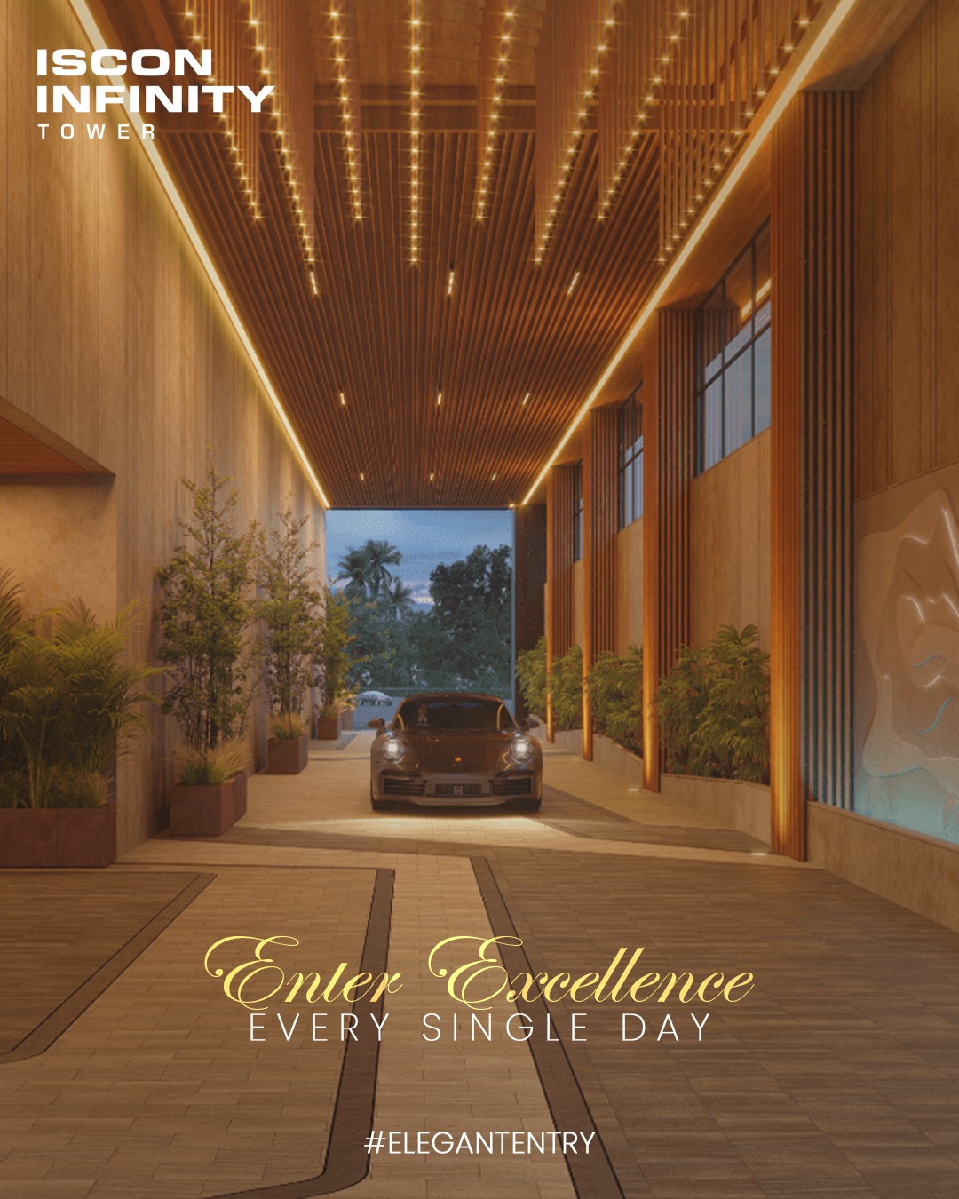 ISCON Group,  ISCONInfinityTower, ElegantEntry, SuratRealEstate, CommercialExcellence, PrestigiousAddress, ISCONGroup